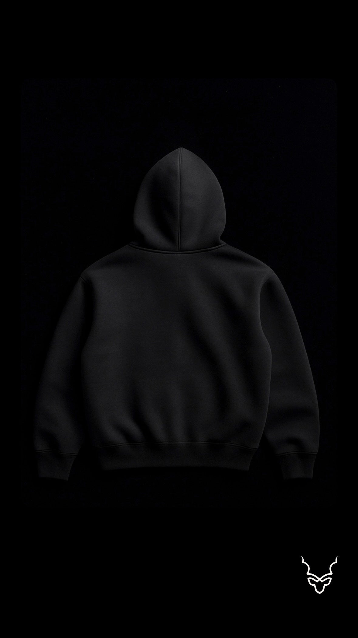 Relaxed-fit Dark gray hoodie