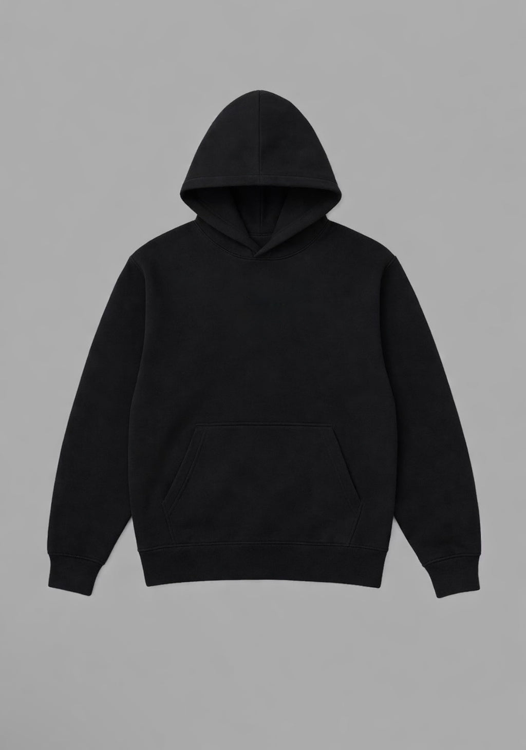 Relaxed-fit Black Hoodie