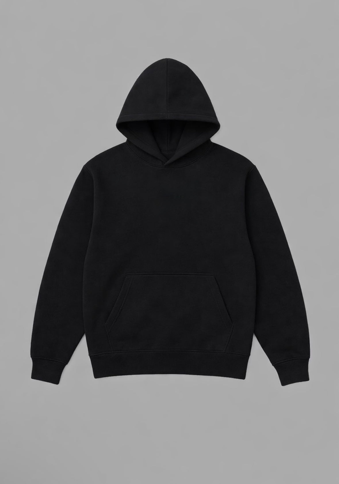 Relaxed-fit Black Hoodie